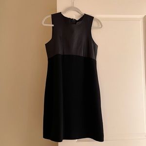 Lather black Vince dress